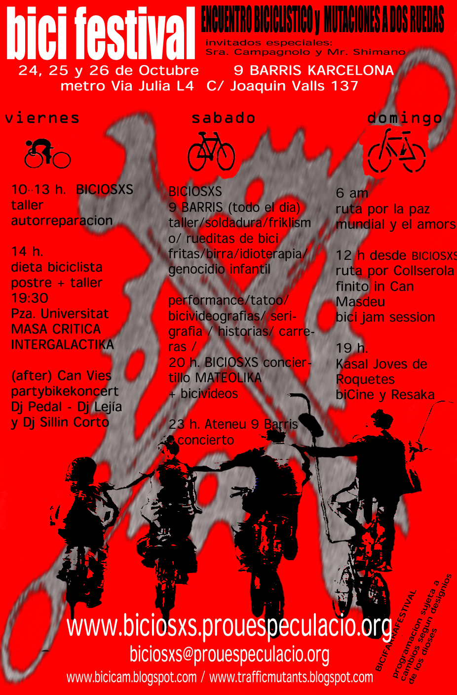 Bicifestival Octubre Barcelona